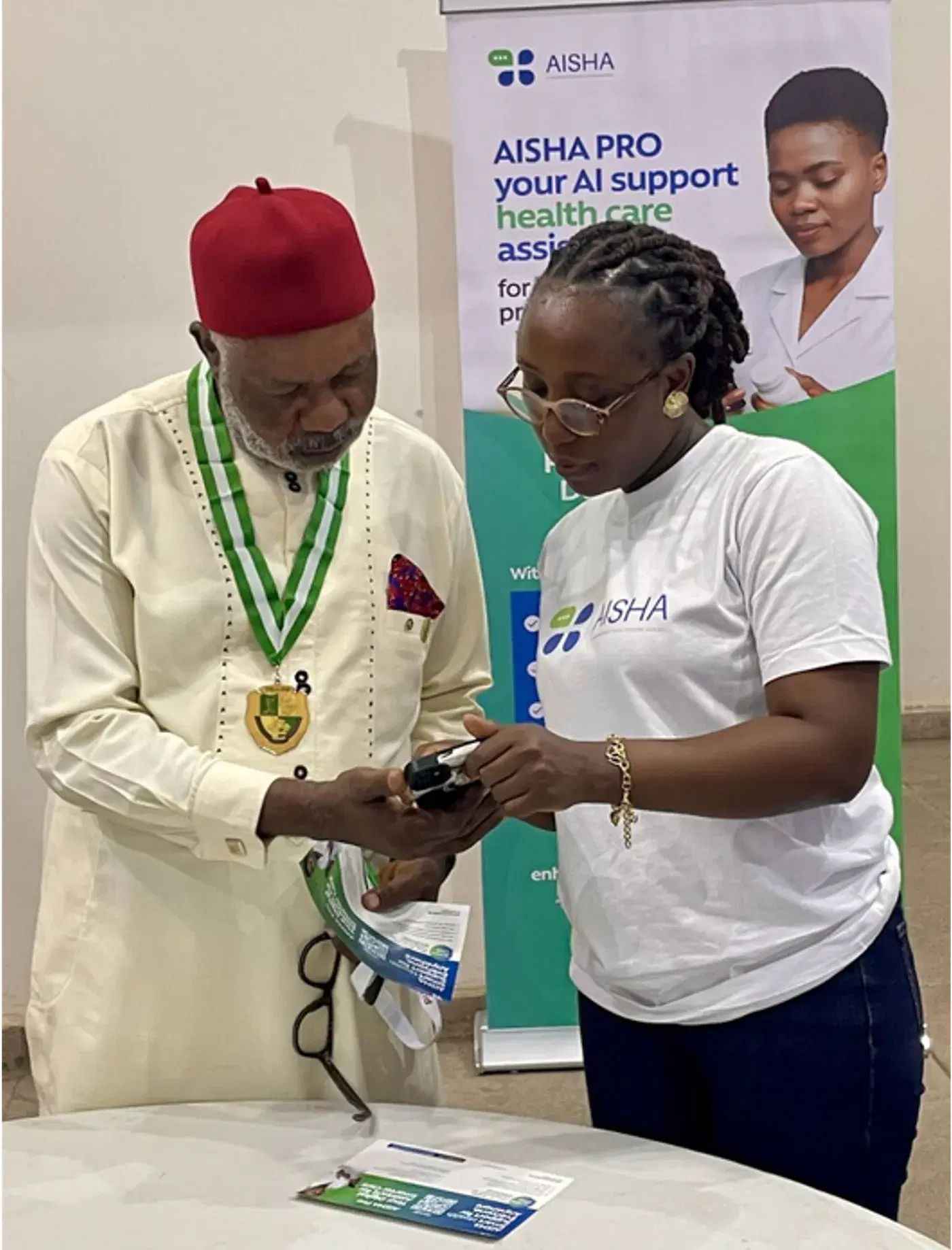 AISHA showcase at ACPN Conference Awka